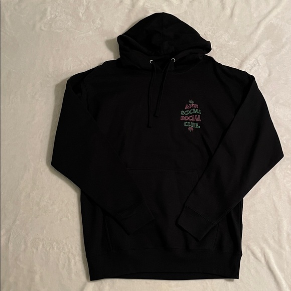 Anti Social Social Club 777 Hoodie (FW19) Black - Picture 3 of 6
